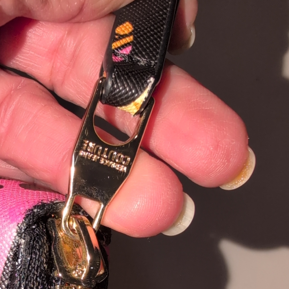 Versace Jeans Couture Pink, Gold, and Black  Wallet - Picture 15 of 16
